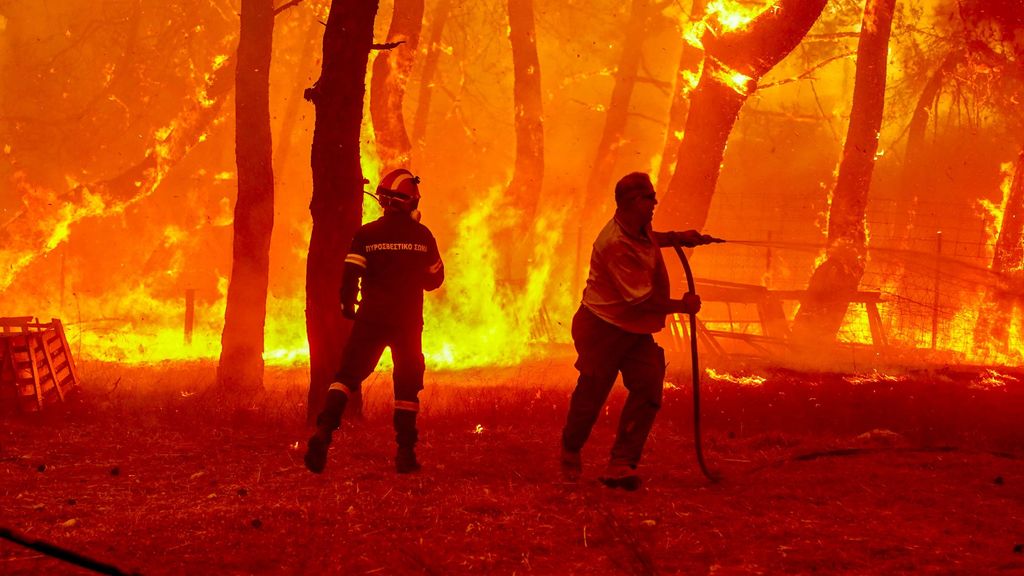 Incendios en Grecia