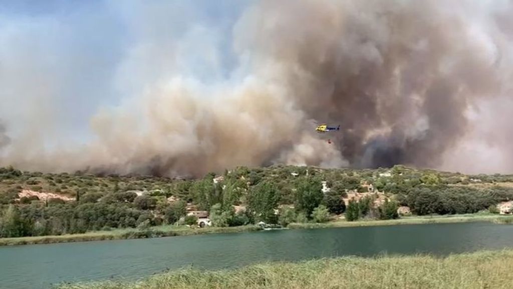 Incendio en Ruidera