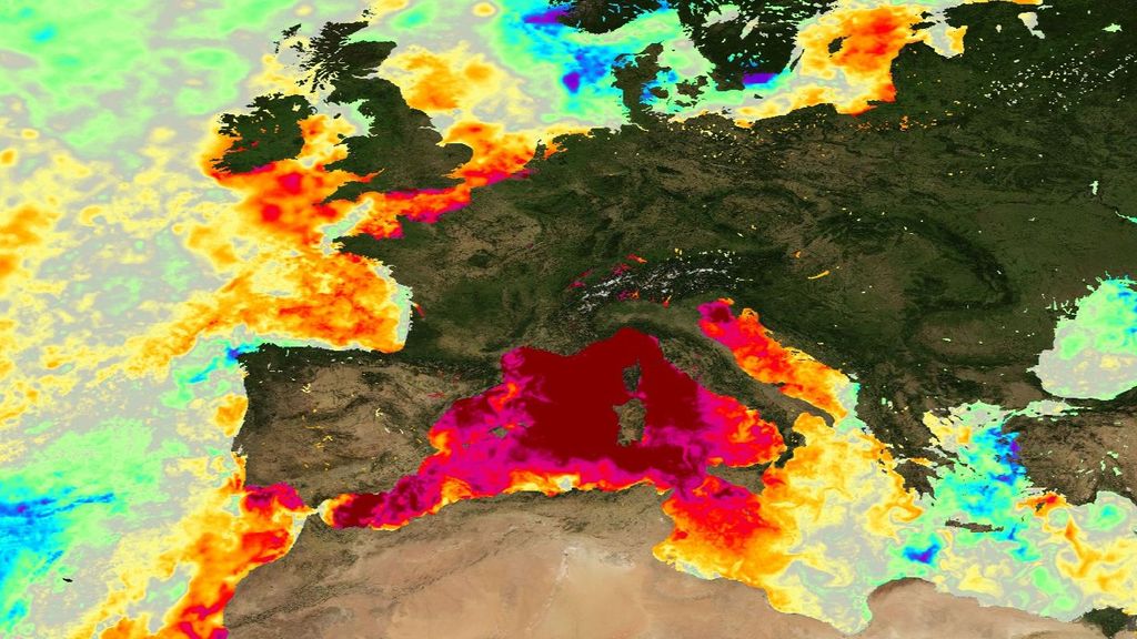 Las proyecciones apuntan que el Mediterráneo puede batir su récord de temperatura en agosto