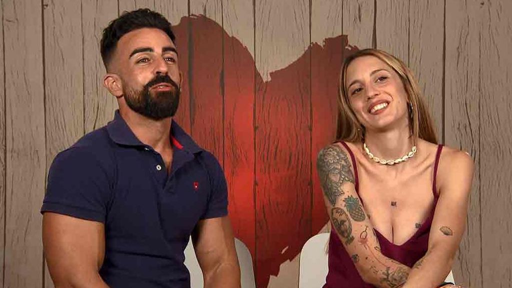 David y María durante su cita en 'First Dates'