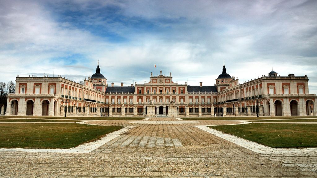 El palacio fue construido por Felipe V.