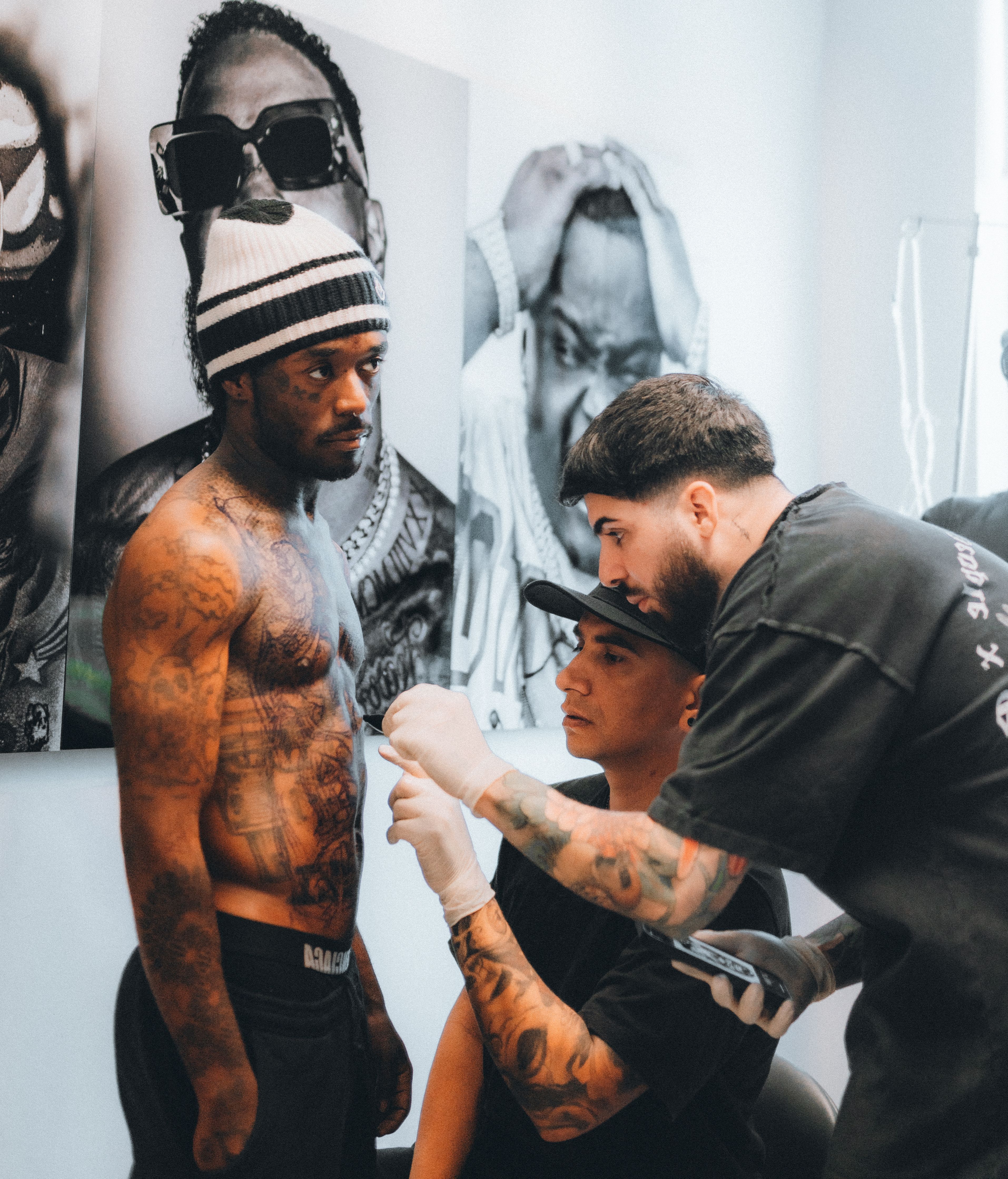 El último tatuaje de Lil Uzi Vert, el más difícil para Ganga