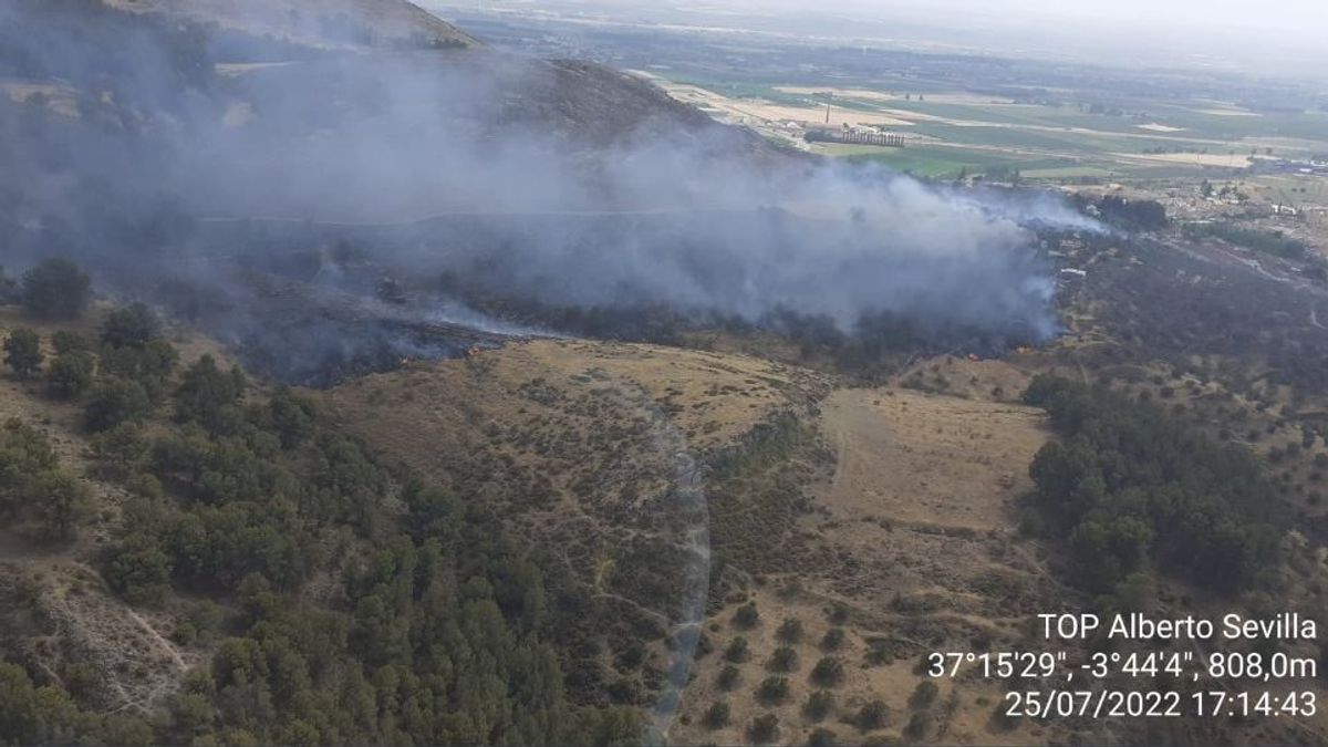 incendio pinos puente incendio pinos puente