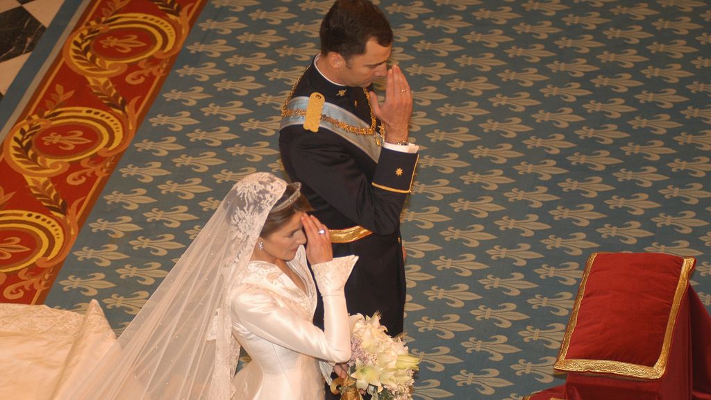 La boda de Letizia y Felipe fue su primer gran encuentro con la Iglesia