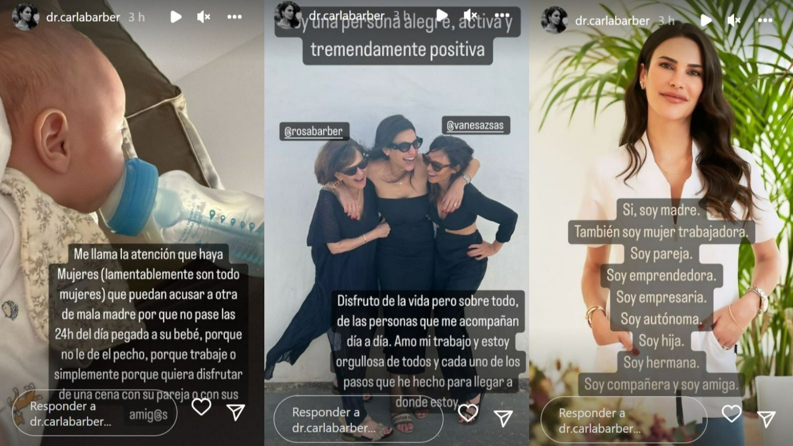 La reflexión de Carla Barber tras las críticas que ha recibido