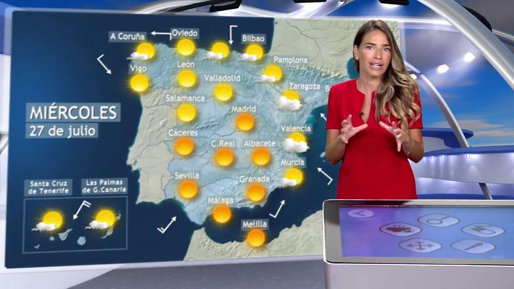 Las tormentas se van a intensificar el miércoles en España