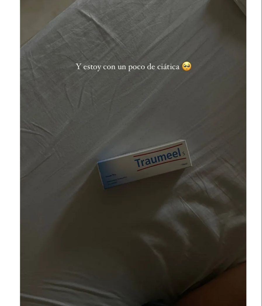 Lidia Torrent tiene ciática por el embarazo