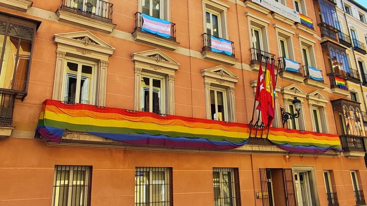 Un juez ordena retirar las banderas LGTBI del Edificio de Grupos Municipales a instancias de Vox Un juez ordena retirar las banderas LGTBI del Edificio de Grupos Municipales a instancias de Vox