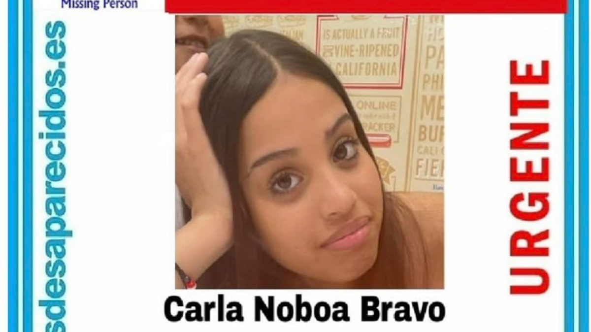 Buscan a una menor desaparecida en Alcorcón, Carla Noboa