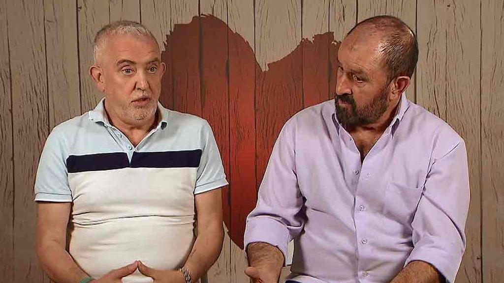 José Manuel y José Miguel durante su cita en 'First Dates'