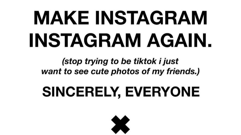 La campaña en contra de los cambios en Instagram