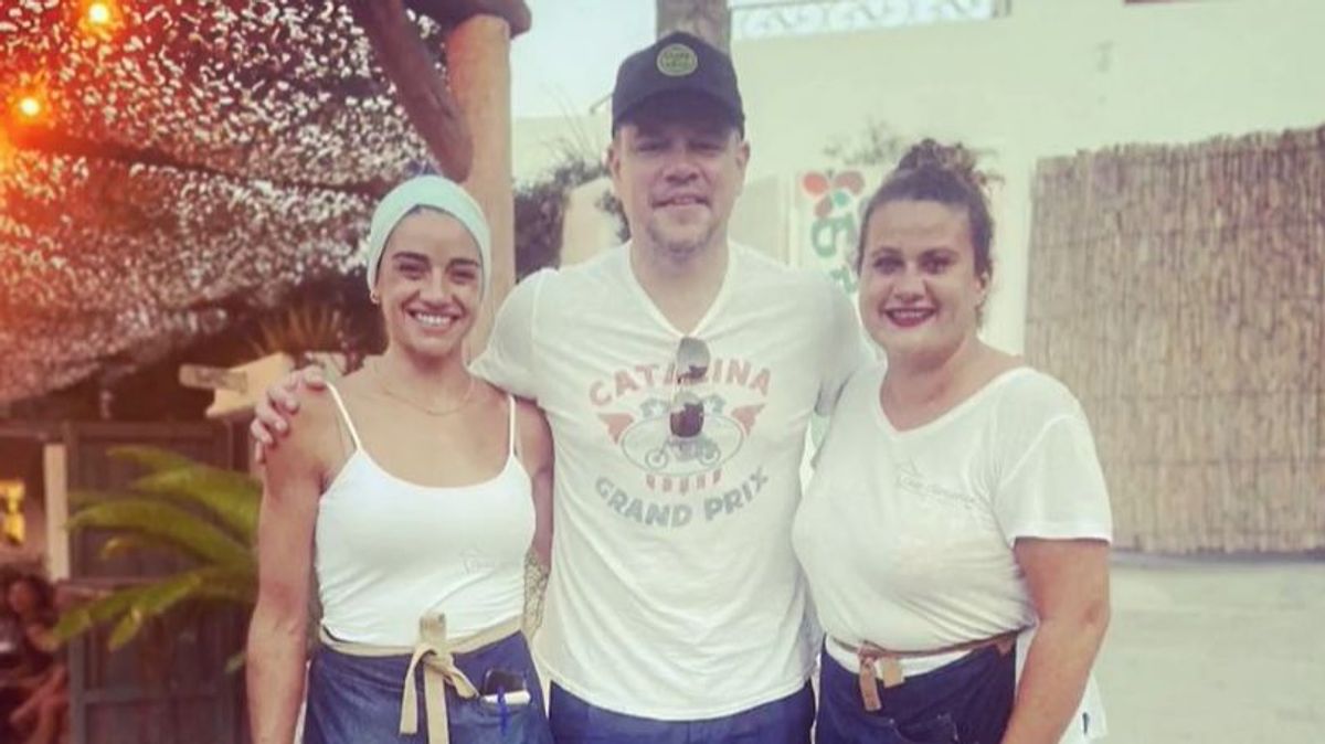 Matt Damon en Jávea Matt Damon en Jávea