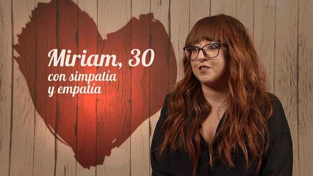 Miriam durante su cita en 'First Dates'