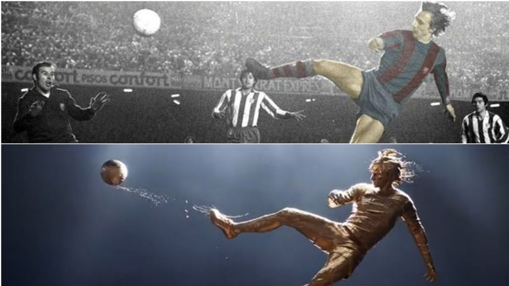 El Barça no solo ingresa con las ‘palancas’: la subasta del NFT de arte inspirada en el gol de Cruyff