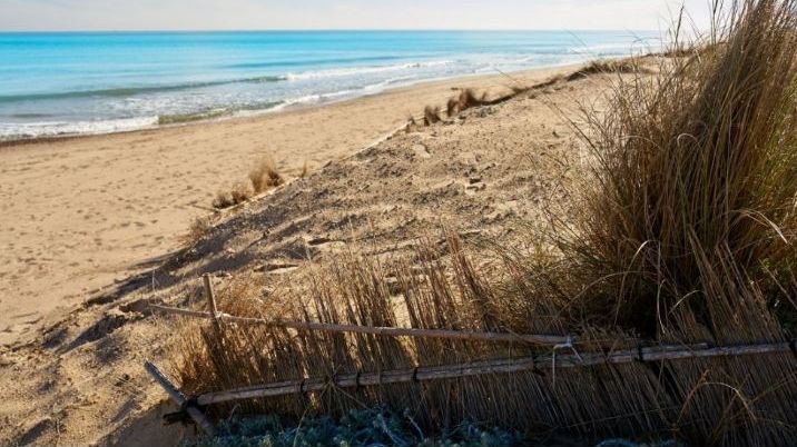 playa nudista del Mareny de Sant Llorenç, en Cullera