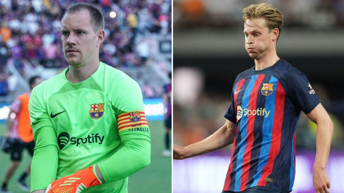 Ter Stegen, el plan B del Barcelona si se enroca De Jong: el Barça necesita inscribir Ter Stegen, el plan B del Barcelona si se enroca De Jong: el Barça necesita inscribir