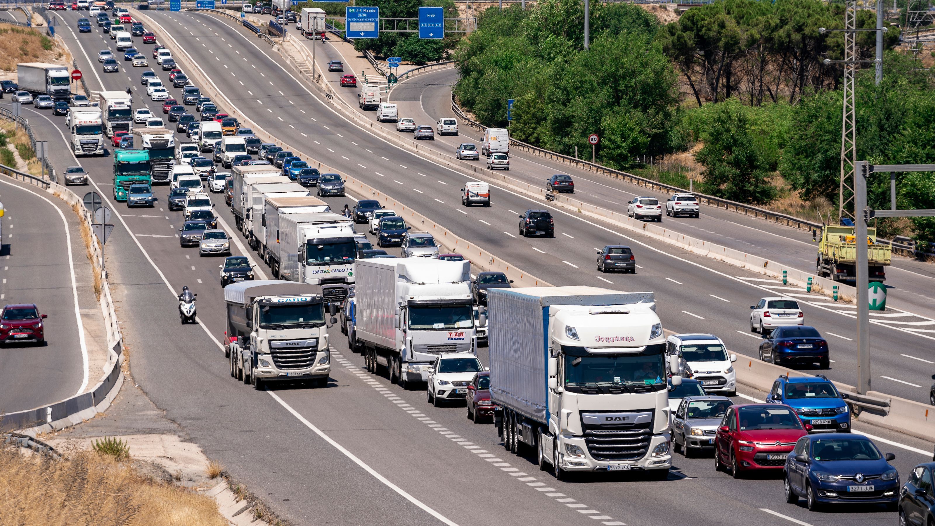 Arranca la gran operación salida del verano: ¿Qué carreteras y autovías registran más atascos?
