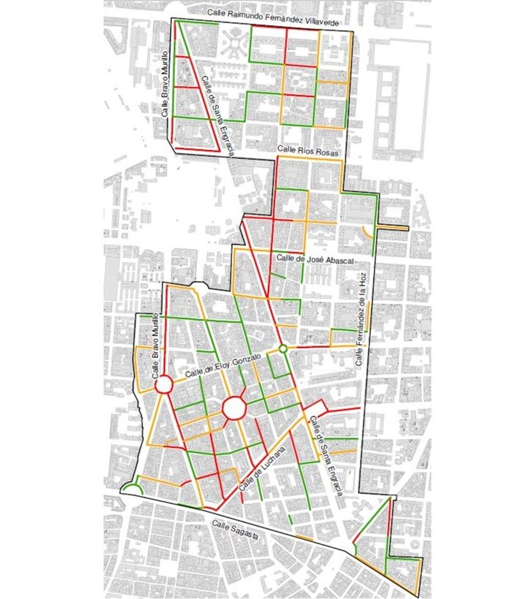 Mapa ZPAE Trafalgar Rios Rosas
