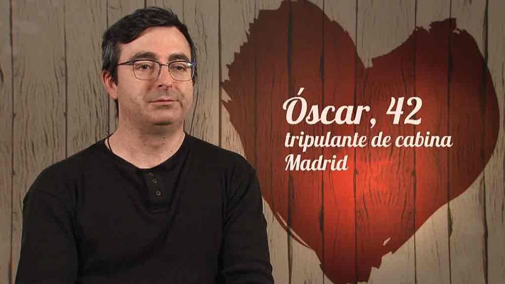 Óscar durante su cita en 'First Dates'