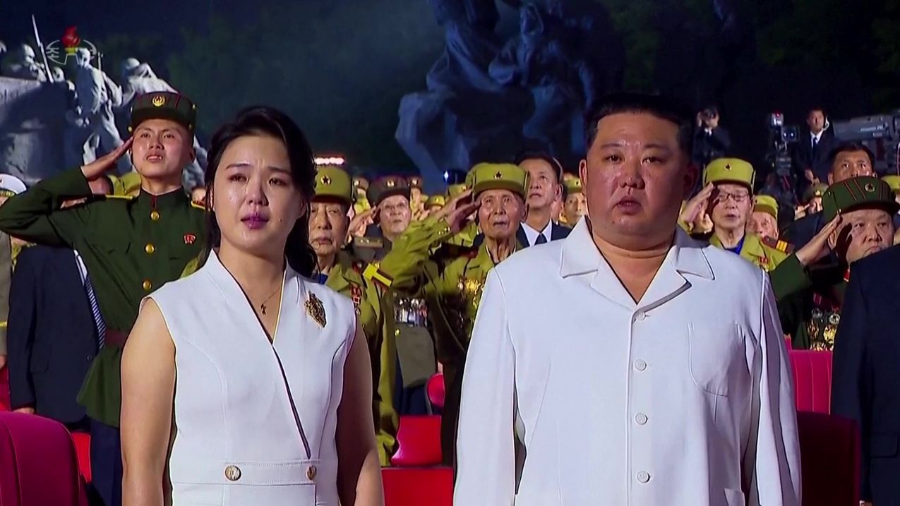 ¿Por qué llora la mujer del dictador de Corea del Norte, Kim Jong-un?