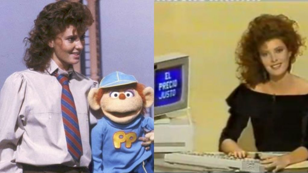 Verónica en sus años de éxito en TVE