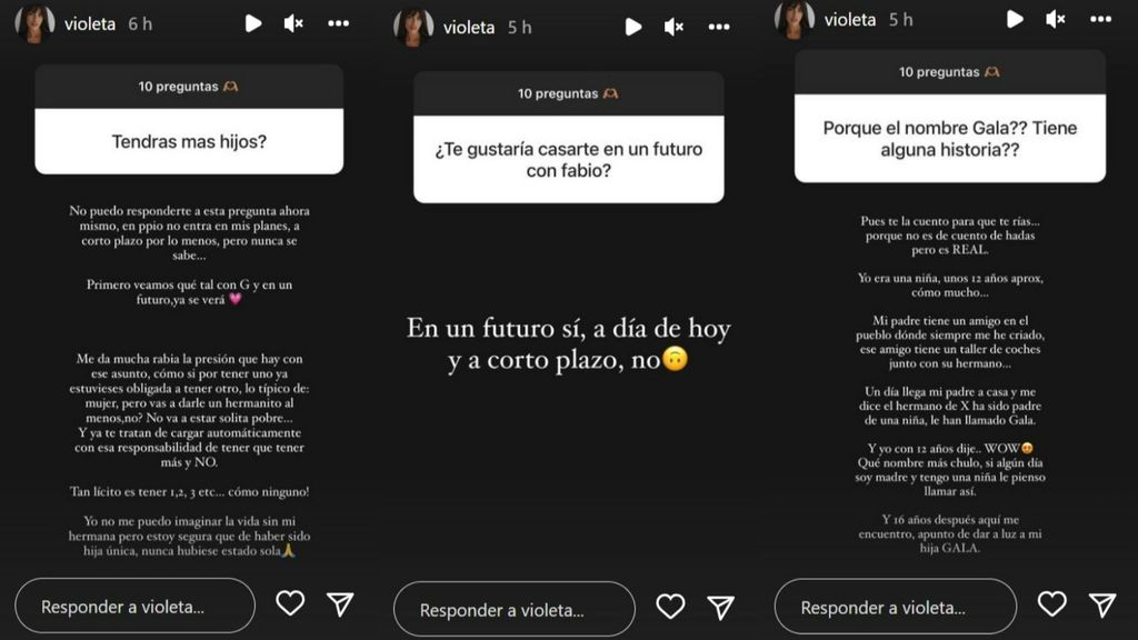 Violeta Mangriñán se sincera con sus seguidores