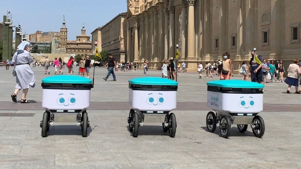 80 de estos aparatos autónomos distribuirán mercancías en Zaragoza