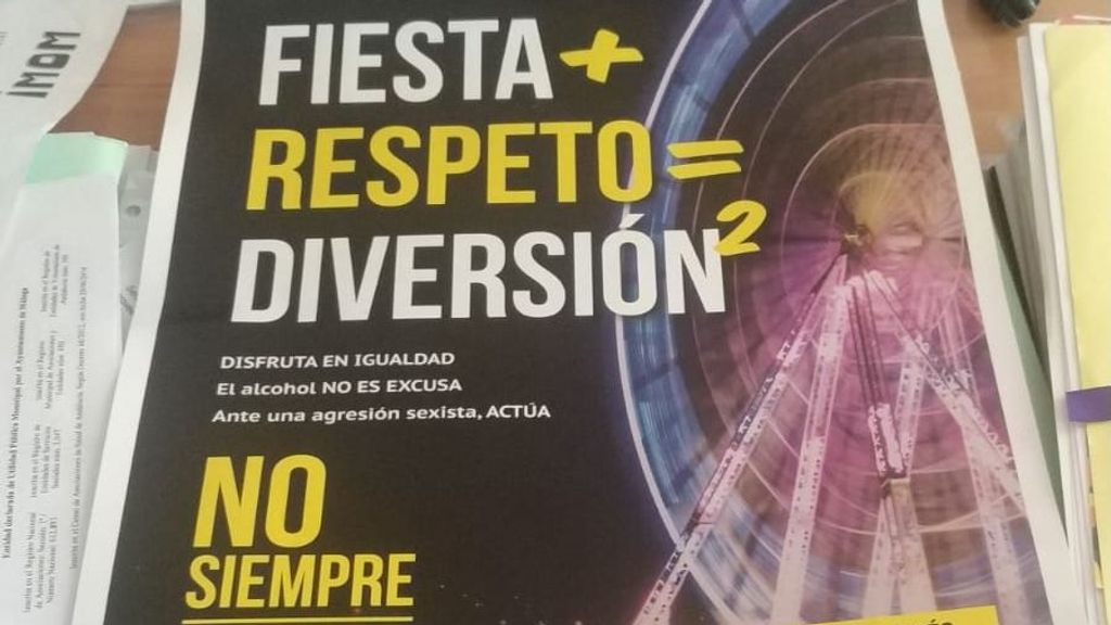 Cartel de la campaña contra el sexismo en Huelva 2022