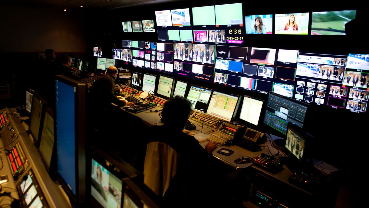 Control de realización de informativos de Mediaset Control de realización de informativos de Mediaset