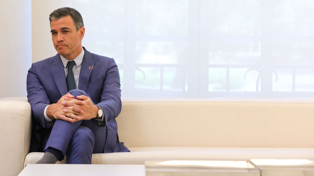 El presidente del Gobierno, Pedro Sánchez, hace balance del curso político El presidente del Gobierno, Pedro Sánchez, hace balance del curso político