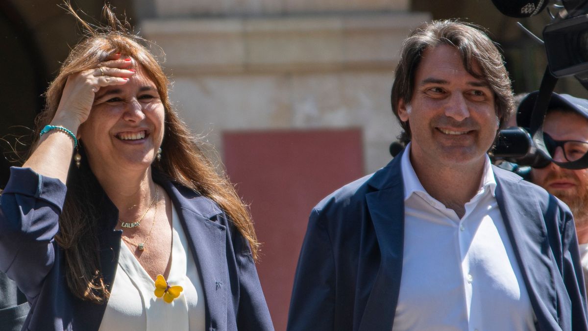 Francesc Dalmases en la manifestación de apoyo a Laura Borràs en el Parlament Francesc Dalmases en la manifestación de apoyo a Laura Borràs en el Parlament