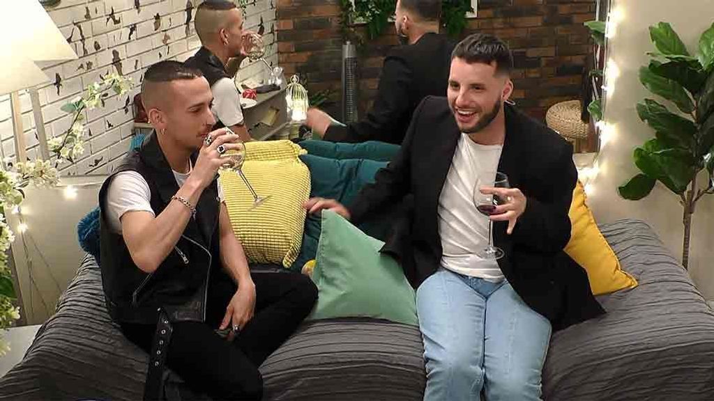 Krystian y Emmanuele durante su cita en 'First Dates' 