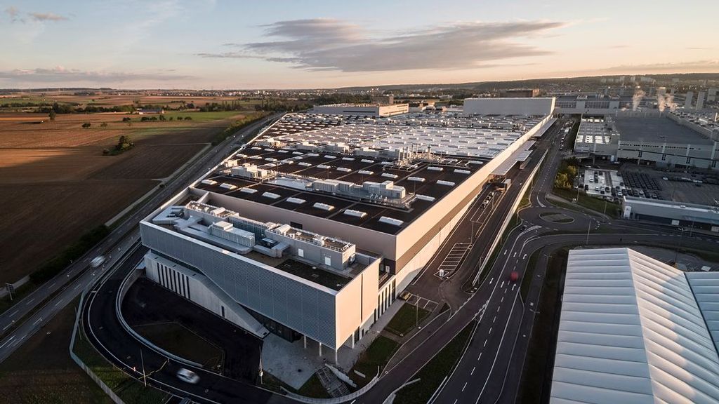 La Factoría 56, fábrica insignia de mercedes, está en Sindelfingen
