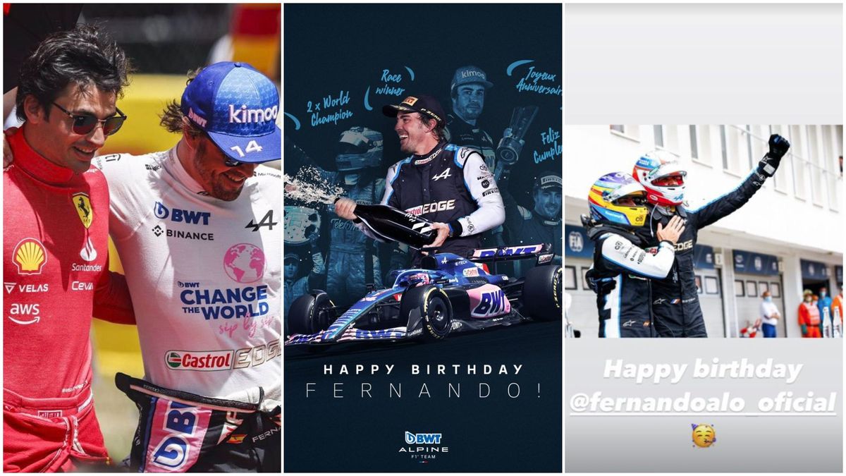 La Fórmula 1 felicita a Alonso por su cumpleaños: "Muchísimas felicidades, Fernando"