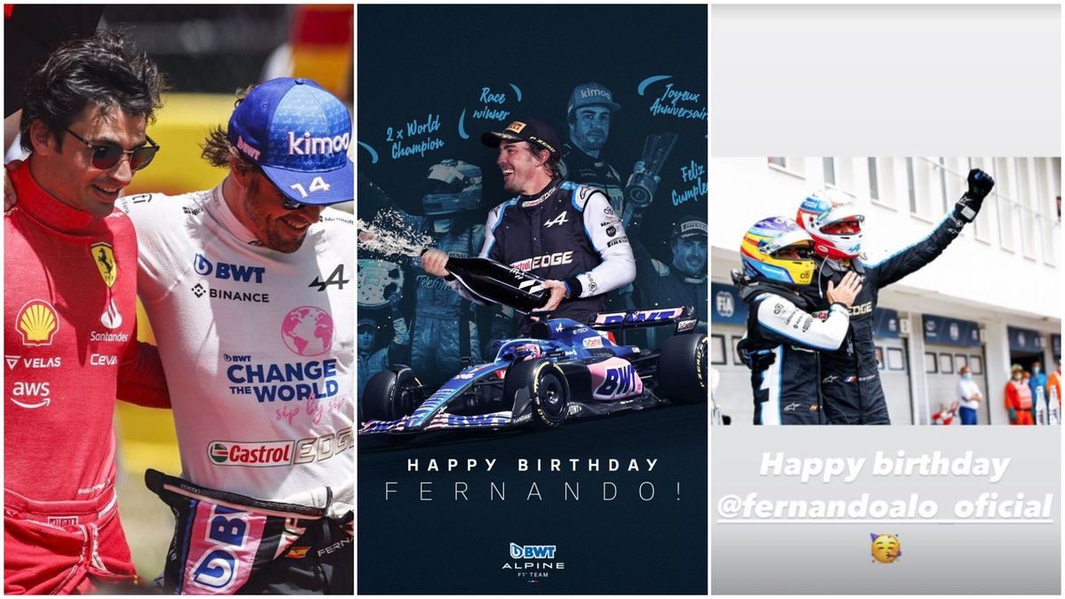La Fórmula 1 felicita a Alonso por su cumpleaños: "Muchísimas felicidades, Fernando" La Fórmula 1 felicita a Alonso por su cumpleaños: "Muchísimas felicidades, Fernando"