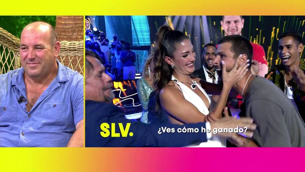 Las expresiones de Alejandro Nieto al ganar 'SV'