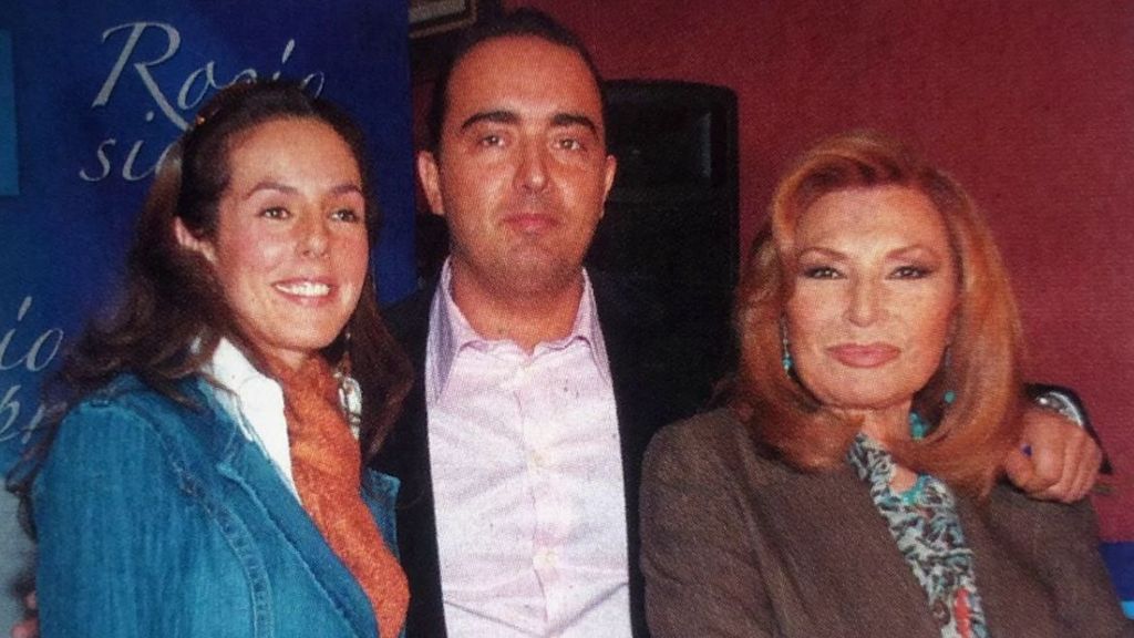 Rocío Carrasco, Fidel Albiac y Rocío Jurado