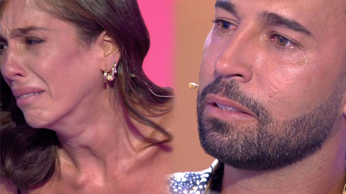 El doloroso reencuentro de Anabel Pantoja y Omar Sánchez: ella abandona el plató llorando