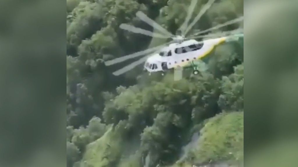 Nueve muertos tras estrellarse un helicóptero de rescate en Georgia: acudía a ayudar a dos parapentistas