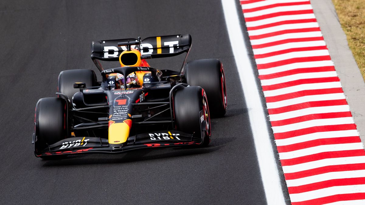 El piloto neerlandés Max Verstappen (Red Bull), en el Gran Premio de Hungría 2022 El piloto neerlandés Max Verstappen (Red Bull), en el Gran Premio de Hungría 2022