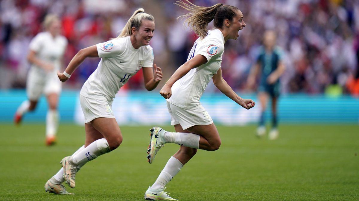 EuropaPress 4604820 31 july 2022 united kingdom london englands ella toone celebrates scoring EuropaPress 4604820 31 july 2022 united kingdom london englands ella toone celebrates scoring