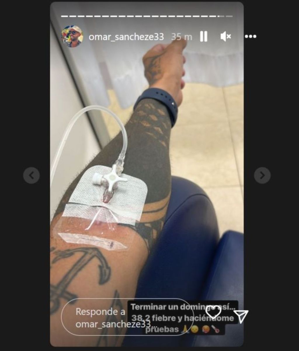 Instagram de Omar Sánchez