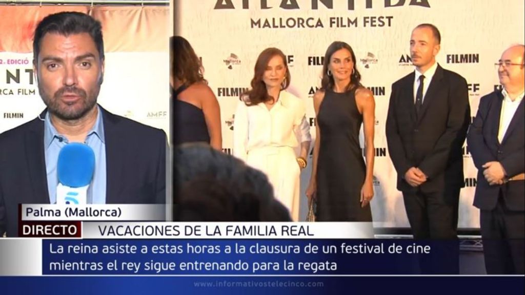 La reina Letizia clausura el Atlàntida Mallorca Film Fest