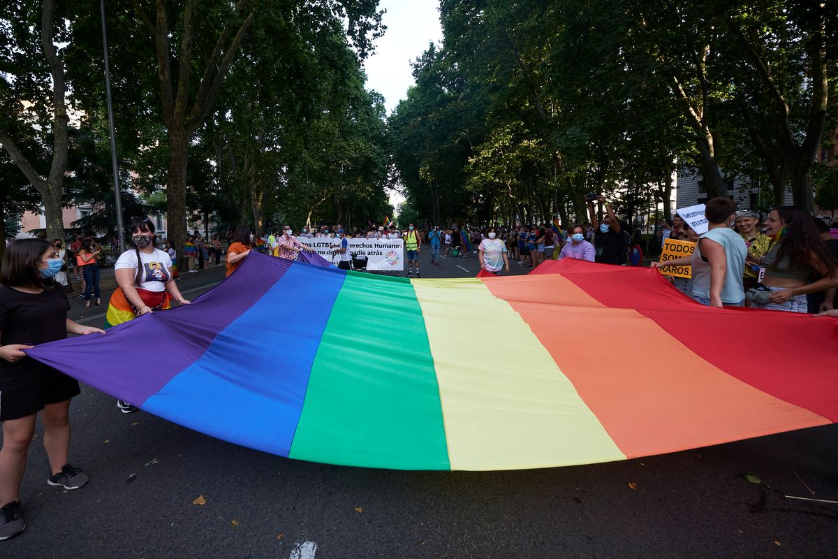 Archivo - Manifestación del Orgullo LGTBI, a 3 de julio de 2021, en Madrid (España). Archivo - Manifestación del Orgullo LGTBI, a 3 de julio de 2021, en Madrid (España).