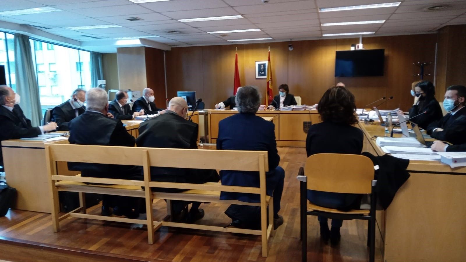 Archivo - Juicio contra cuatro acusados por estafa a futbolistas en la devolución de la renta