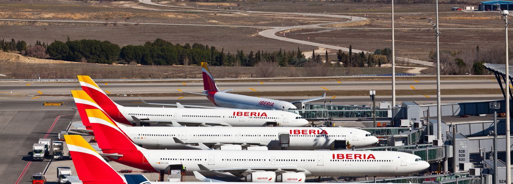 Aviones de Iberia.