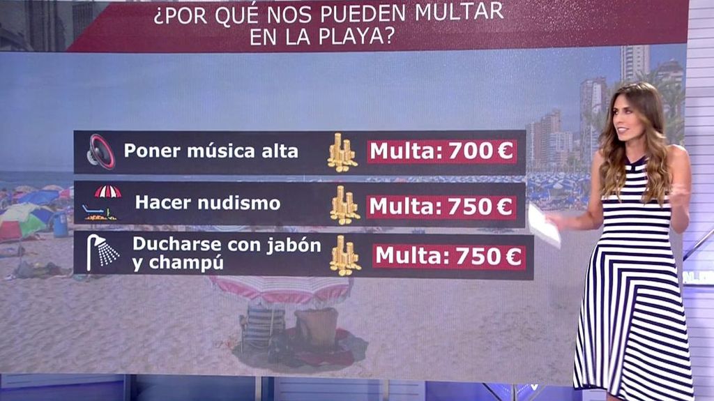 Música alta, nudismo o bañarnos con bandera roja: las multas que nos pueden poner en la playa