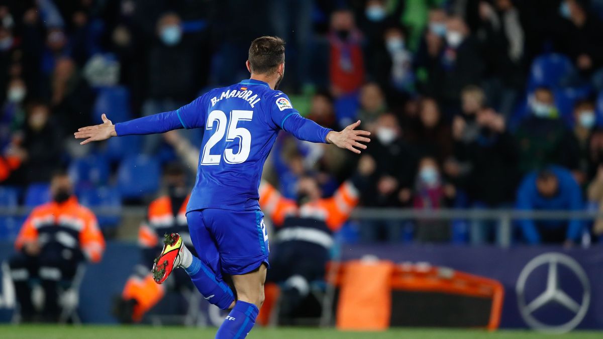 Borja Mayoral con el Getafe Borja Mayoral con el Getafe