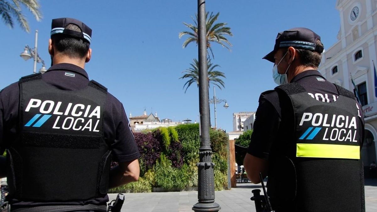 Dos policías locales Dos policías locales