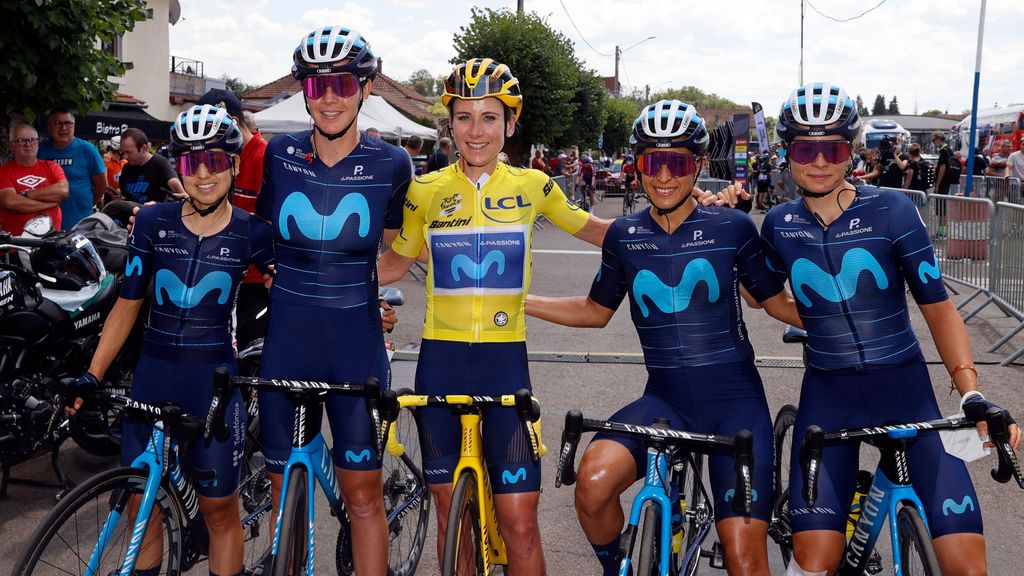 Van Vleuten se lleva el primer Tour de Francia femenino y devuelve a Movistar a lo más alto